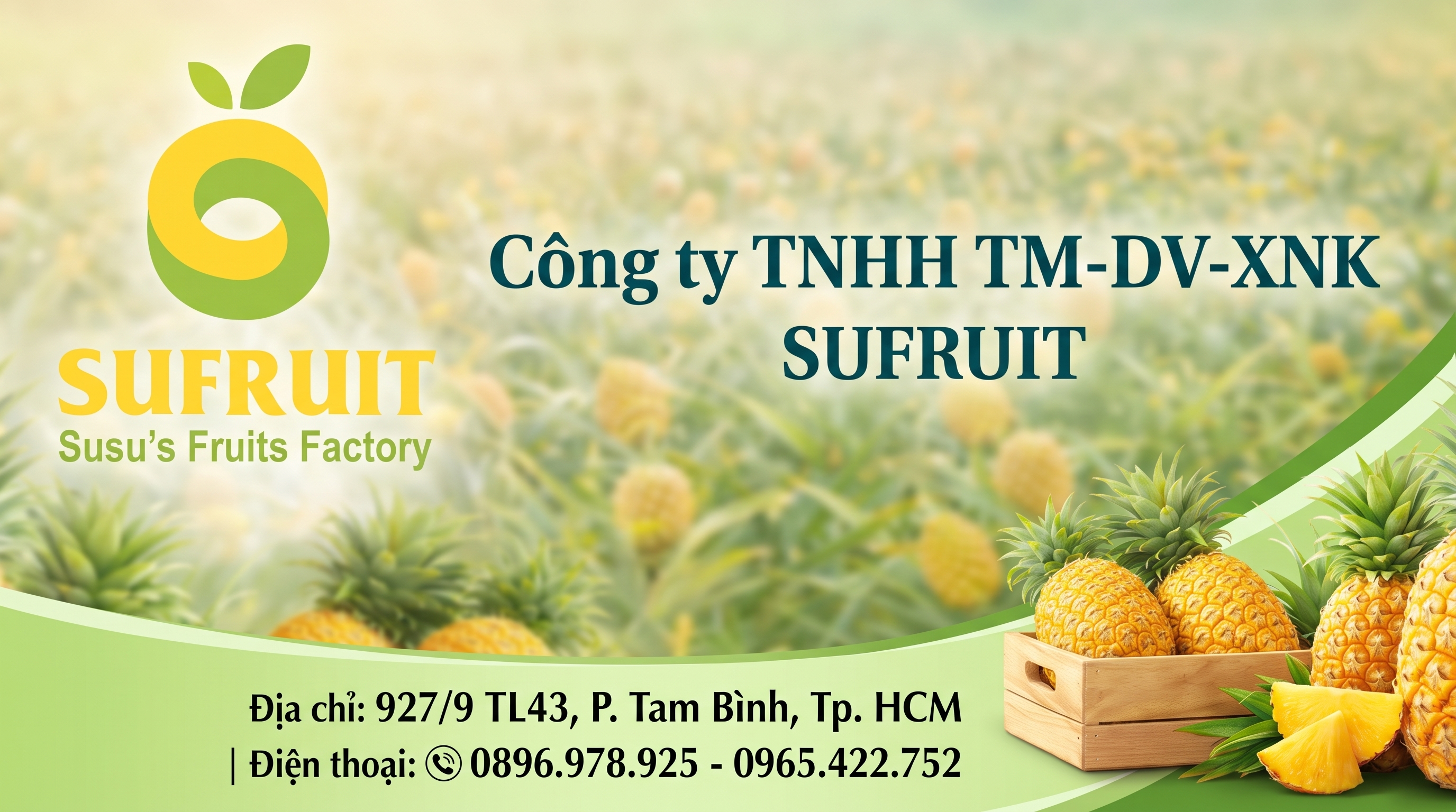Sufruit Banner